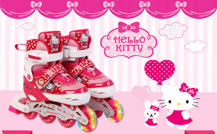 Kitty roller skating shoes suit1