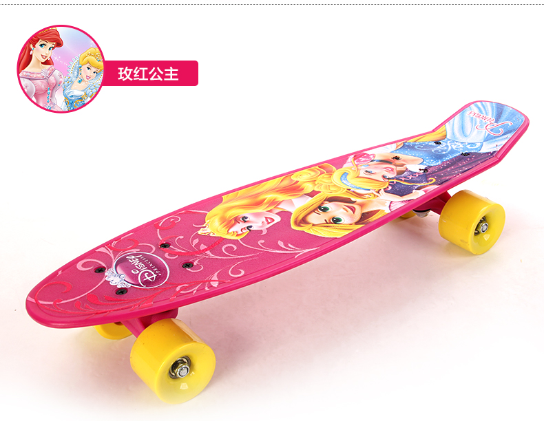 Mickey / Princess / Spiderman /kitty/ Bobbi fish skateboard10
