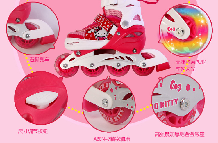Kitty roller skating shoes suit18