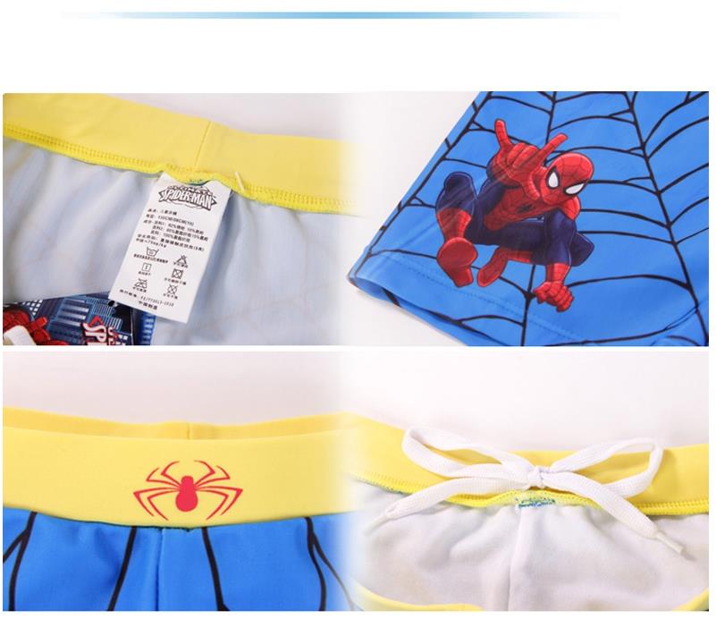 Spider man children swimming trunks VEH32503-S Blue / red7