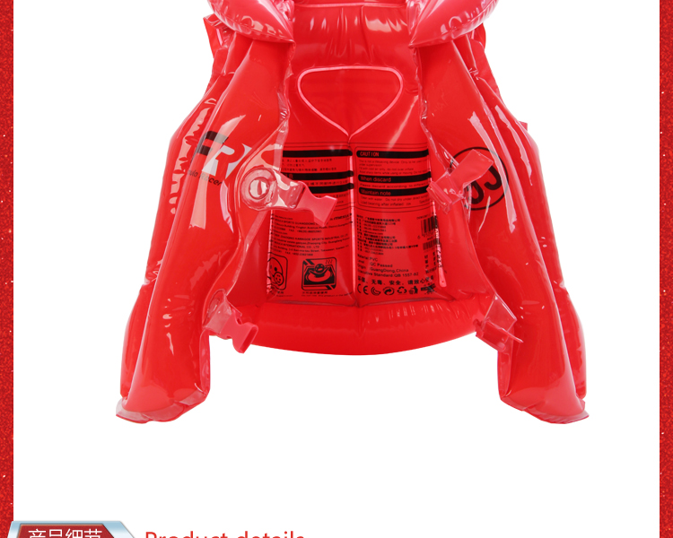 Cartoon aerated swimming equipment for car children's swimming vest10