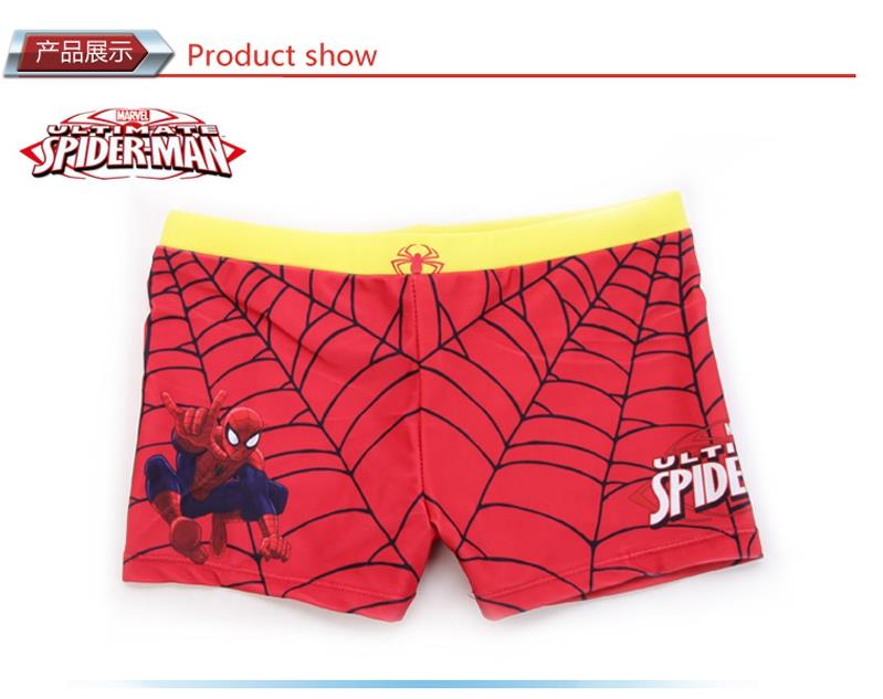 Spider man children swimming trunks VEH32503-S Blue / red13