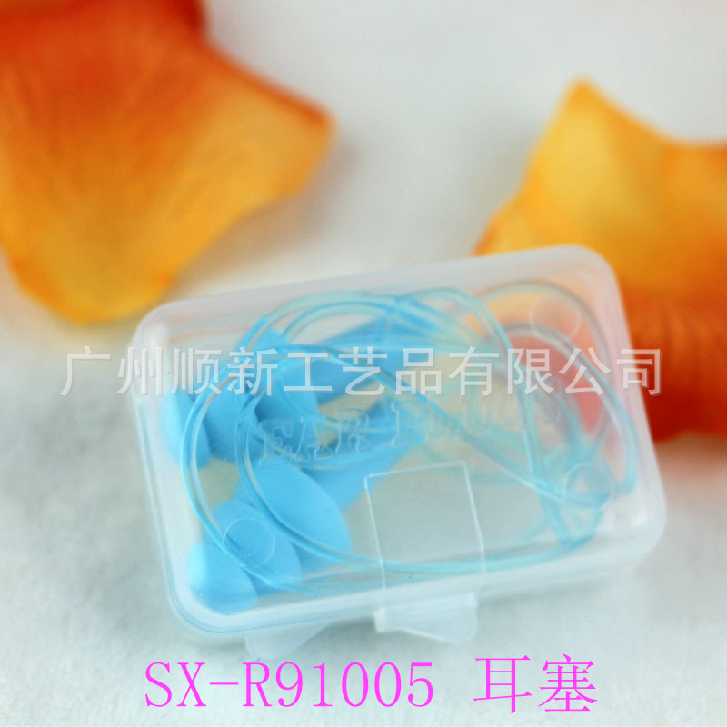 [2015] Guangzhou manufacturer low price wholesale pure silica gel belt line sports waterproof noise reduction earplug4