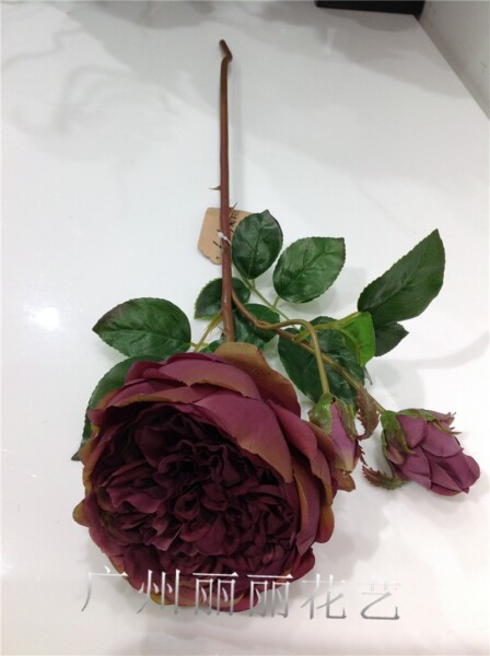 High-grade simulation flower flower decoration flower rose Samantha Home Furnishing floral decoration3