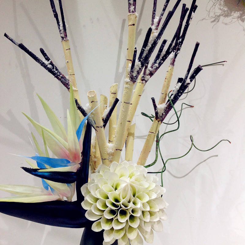 Chinese Simplified face Art Vase floral emulation flower simulation plant home decoration2