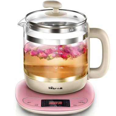 Bear/ YSH-B18W2 bear bear health pot full automatic multifunctional decocting pot electric glass teapot7