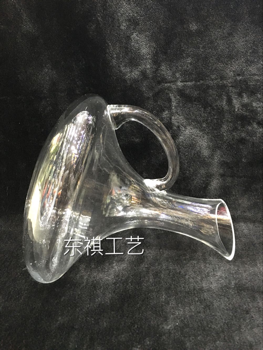 Dong Qi technology of high-end fashion lead crystal decanters flagon bring oblique mouth Sheng wine wine pourer4