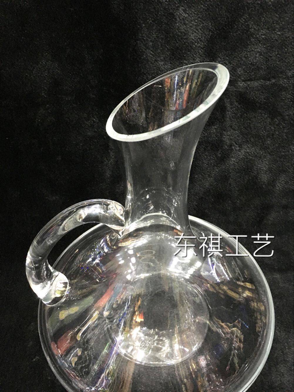 Dong Qi technology of high-end fashion lead crystal decanters flagon bring oblique mouth Sheng wine wine pourer5