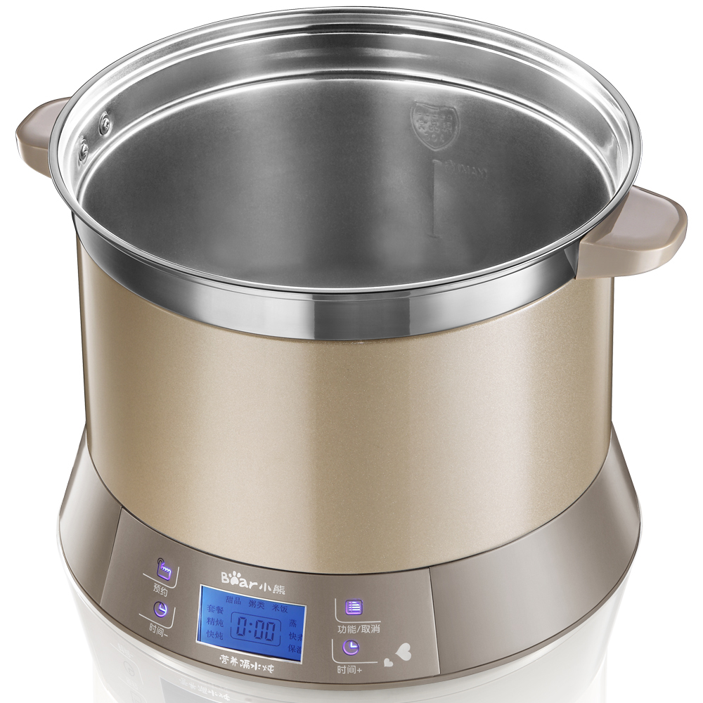 Bear (Bear) DDZ-125TC electric cooker electric stew pot four liner steel double stew 2.5L41
