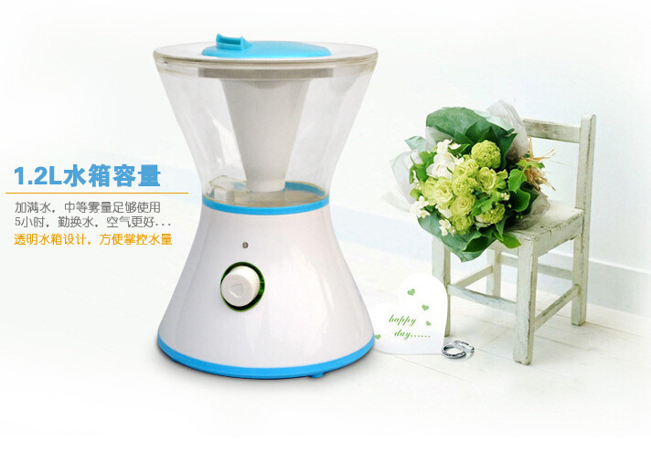 Xinyu xy-05 time funnel humidifier colorful LED lights transparent design of household air humidifier7