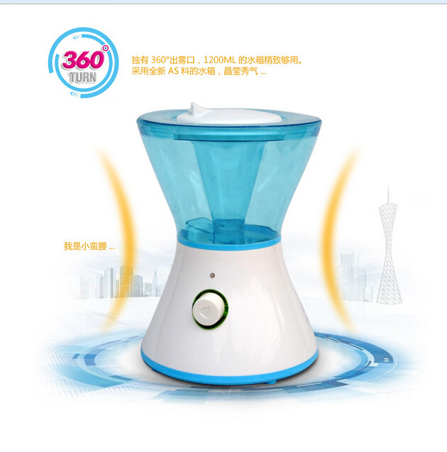 Xinyu xy-05 time funnel humidifier colorful LED lights transparent design of household air humidifier5