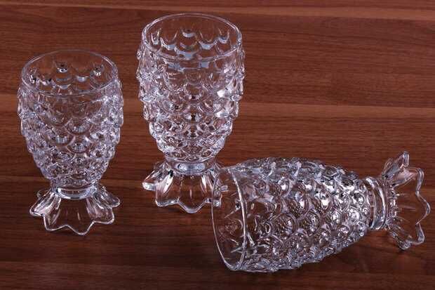 High fashion lead-free crystal glass juice drink cup creative fish scale cup red wine beer cup milk pineapple cup ice cream cup5