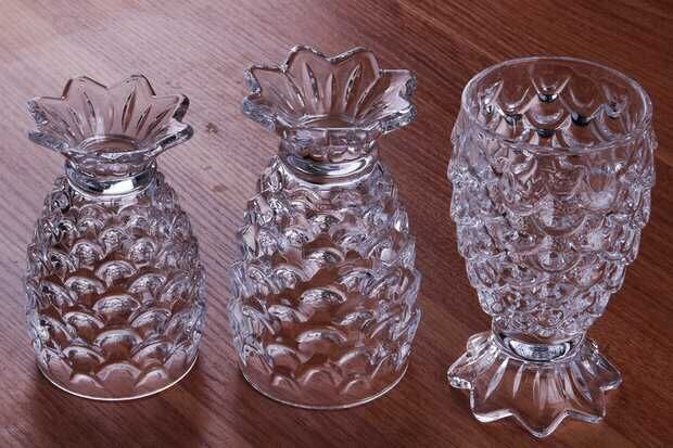 High fashion lead-free crystal glass juice drink cup creative fish scale cup red wine beer cup milk pineapple cup ice cream cup6