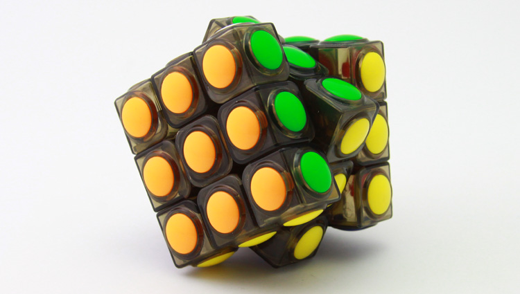 [three] genuine inspiration Yongjun cube patch free sticker dot Yongjun three order convex cube6