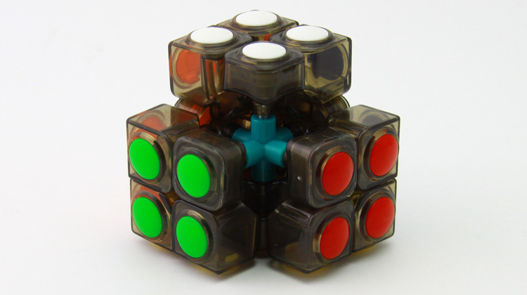 [three] genuine inspiration Yongjun cube patch free sticker dot Yongjun three order convex cube9