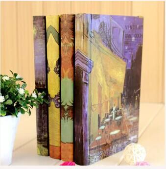 Genuine fashion boutique Lianhua A5 Van Gogh color hard copy diary hardcover notebook Notepad A5-2242C3