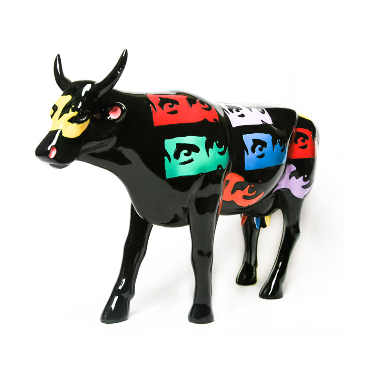 Abstract western creative high-grade resin eyes of Picasso cattle other living room bedroom decoration decoration decoration animal2
