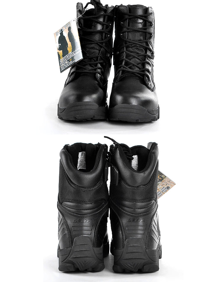 Four dimensional outdoor army fan delta low Gang combat boots desert boots male low Gang warm air tactical boots3