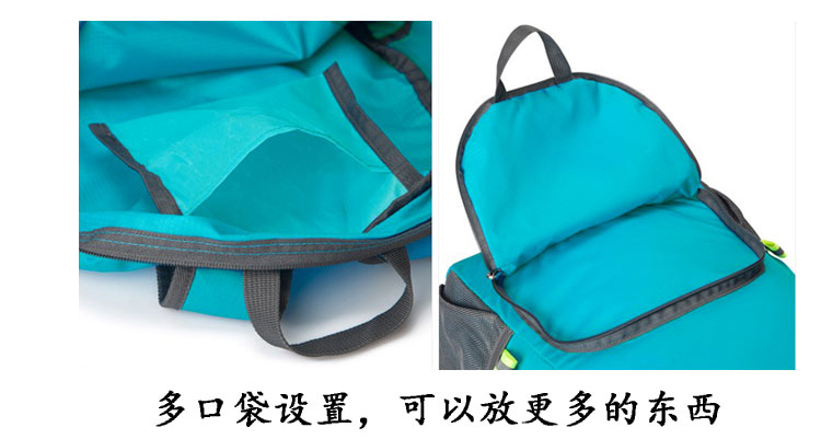 Multi function folding double shoulder bag with folding double shoulder bag7