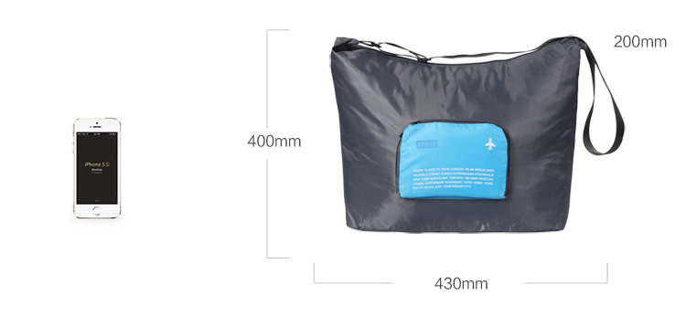 Foldable portable luggage bag Crossbody travel bag9