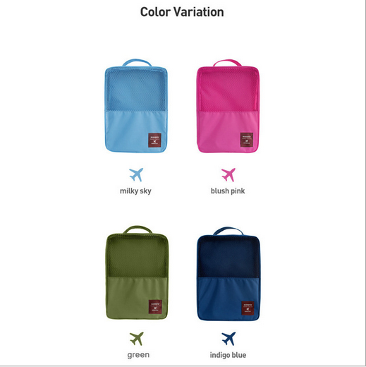 Travel series waterproof footwear packing bag, shoe box, travel receipt, portable packing box5