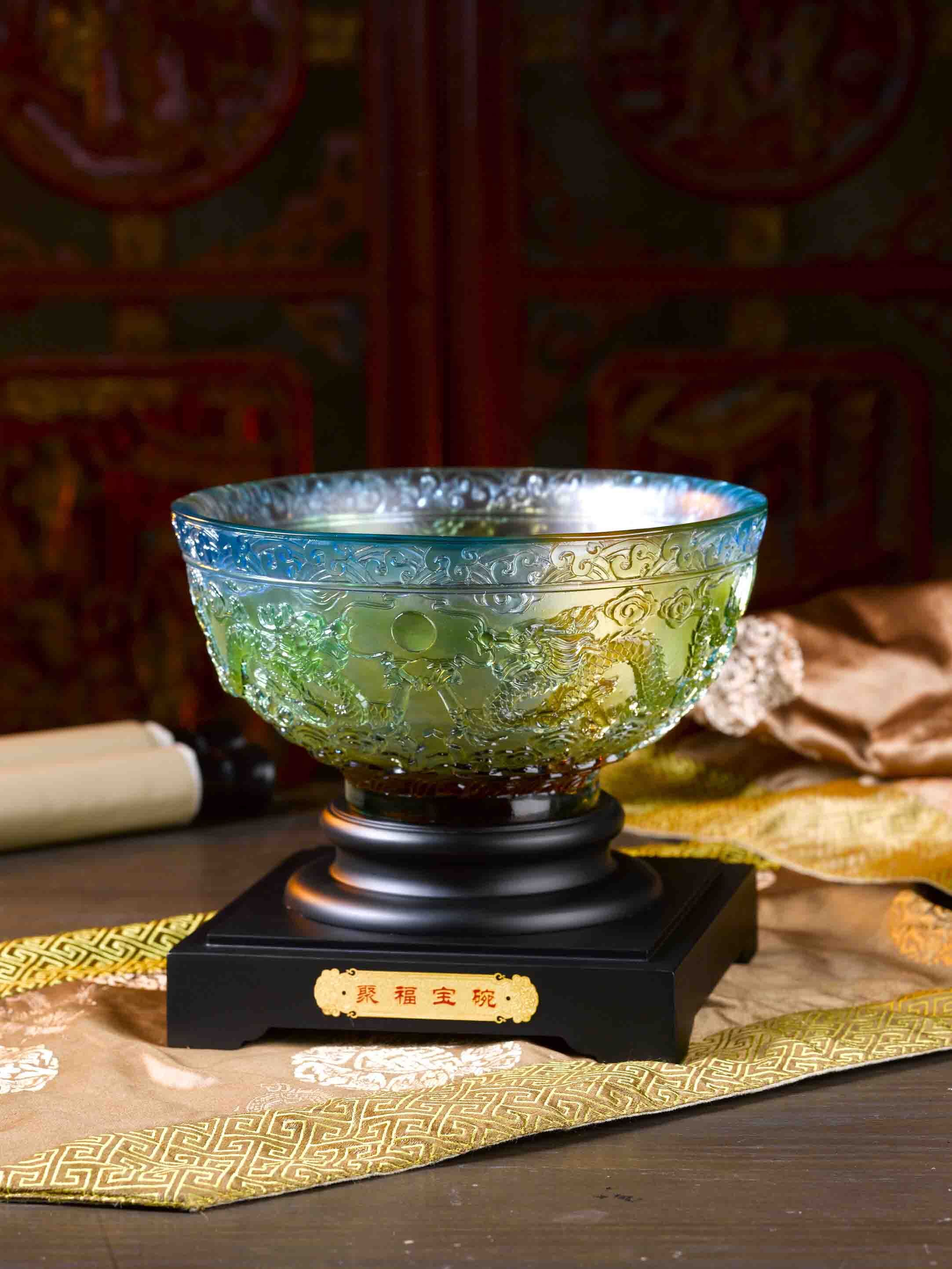 Chinese evil defends safety glass bowl birchland decoration living room decoration shops1