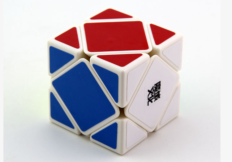 The magic cube of the strongest brain, the magic cube, the white twist, the Skewb ball positioning professional competition11