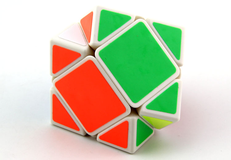 The magic cube of the strongest brain, the magic cube, the white twist, the Skewb ball positioning professional competition3