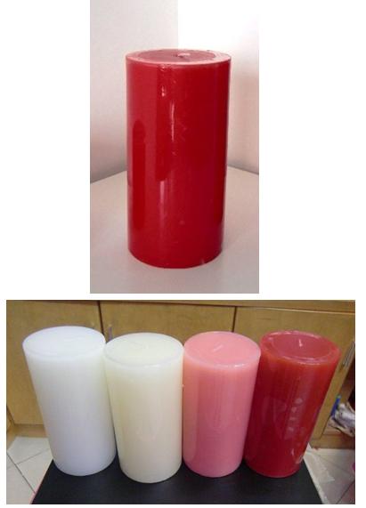Use 3x6 single cylinder Home Furnishing colorful candle decoration decoration taste add atmosphere2