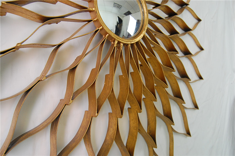 European style high-end creative hanging wall mirror decorative mirror4
