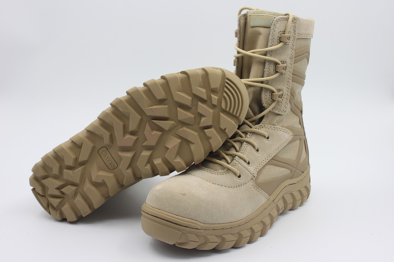 Four-dimensional equipment outdoors B589 training tactical boots and high strength zipper training Gao Bangxue5