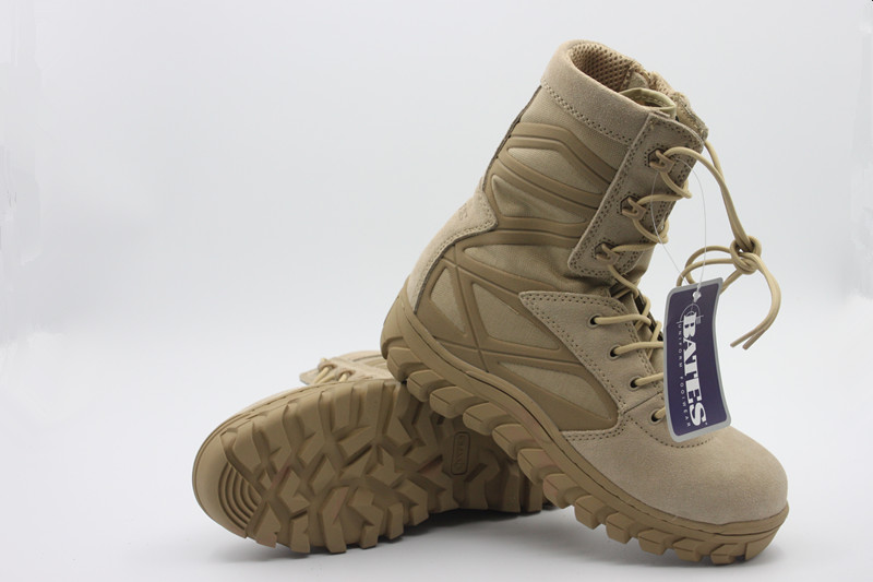 Four-dimensional equipment outdoors B589 training tactical boots and high strength zipper training Gao Bangxue9