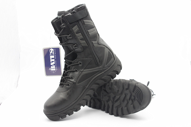 Four-dimensional equipment outdoors B589 training tactical boots and high strength zipper training Gao Bangxue5