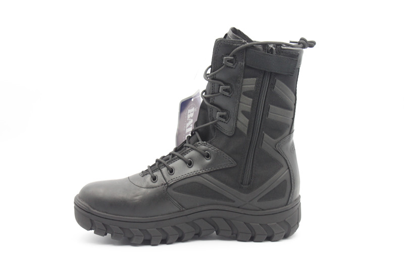 Four-dimensional equipment outdoors B589 training tactical boots and high strength zipper training Gao Bangxue7