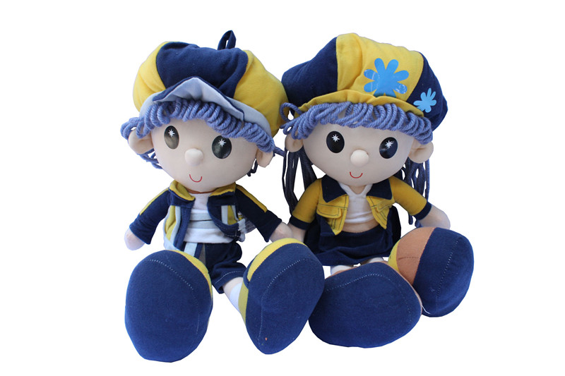 The new creative yuppie cloth doll plush toy doll children's Day gifts for the kids in the kindergarten year gifts gift company2