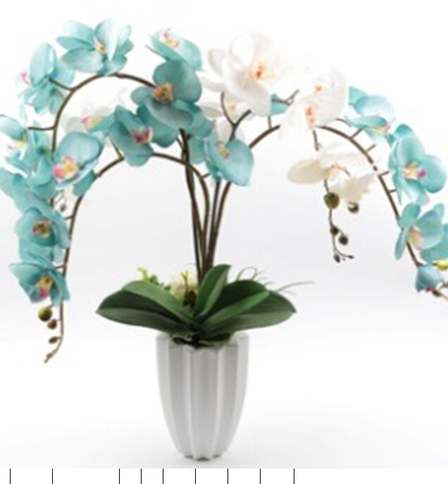 Simulation of butterfly orchid simulation flower simulation plant home decoration1