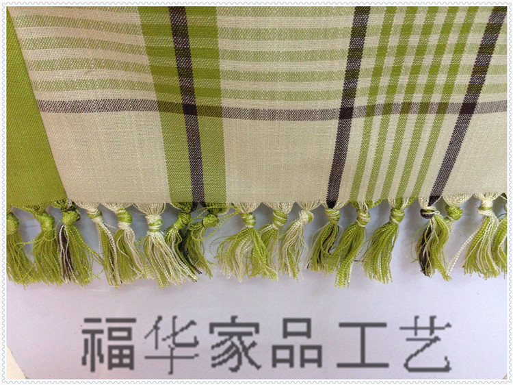 Green European high-grade garden style cotton round round cloth cloth cloth cloth Western-style food gift9