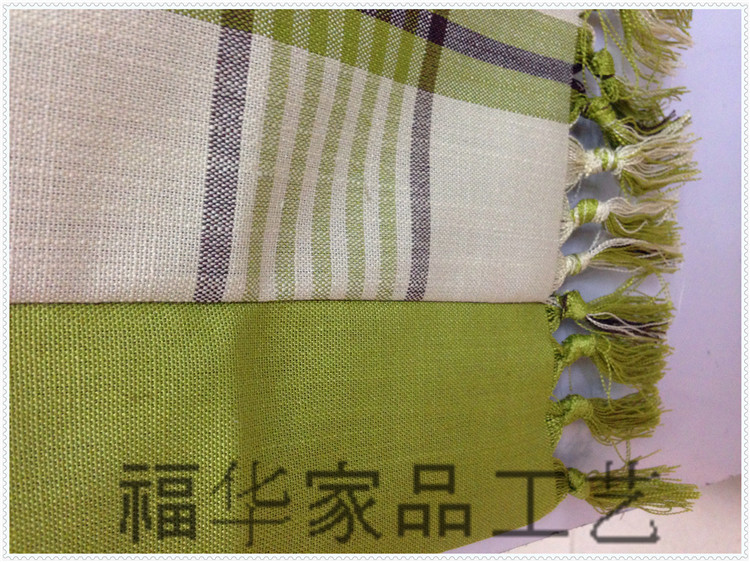 Green European high-grade garden style cotton round round cloth cloth cloth cloth Western-style food gift10