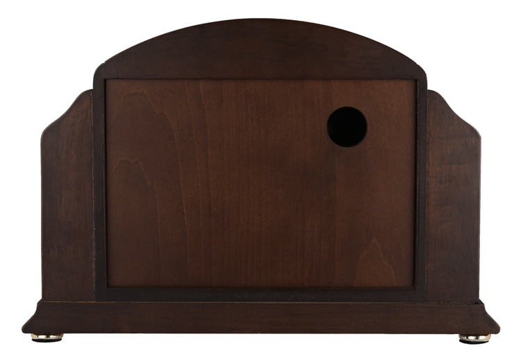 GD410-1 News - senior wood clock bell3