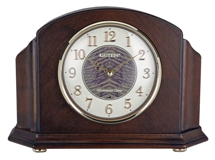 GD410-1 News - senior wood clock bell2