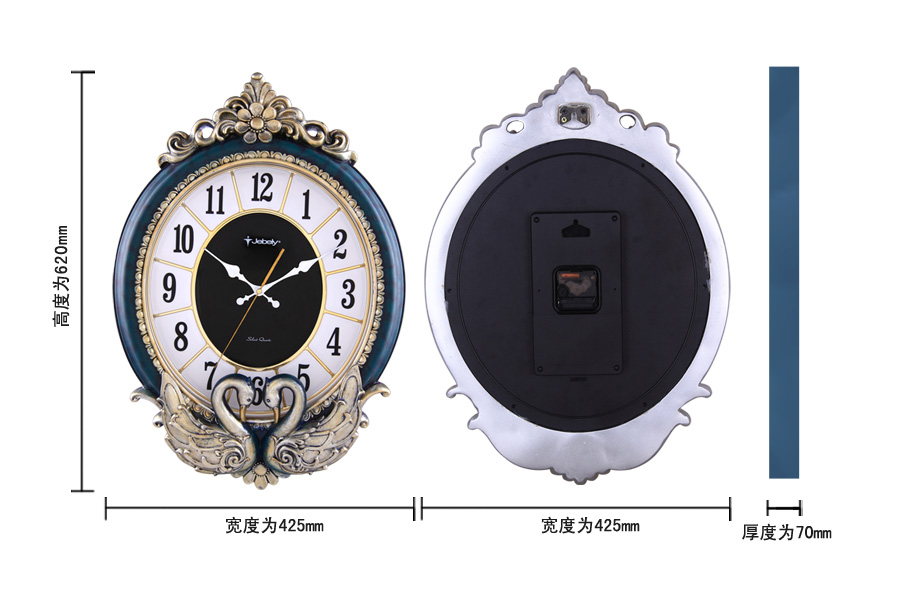 Resin craft clock forever in love - beautiful symbolism1