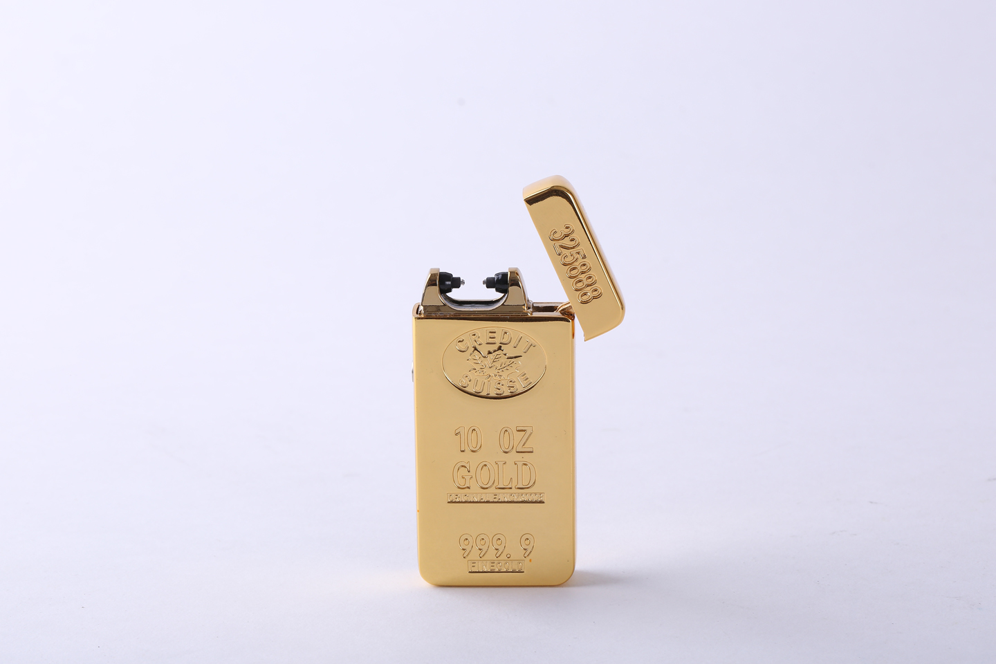 813 gold bar charging lighter4