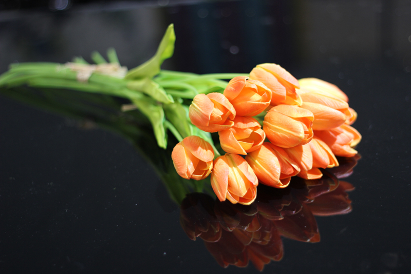 Emulation of tulip emulation flower simulation plant home decoration2