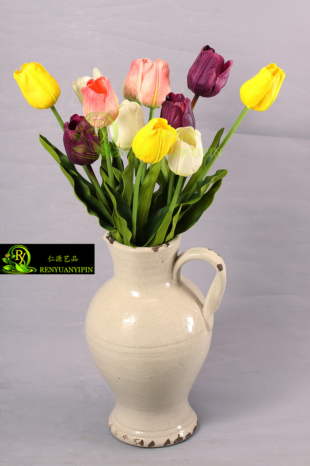 Simulation flowers of Euclidean tulips simulation plant home decoration5