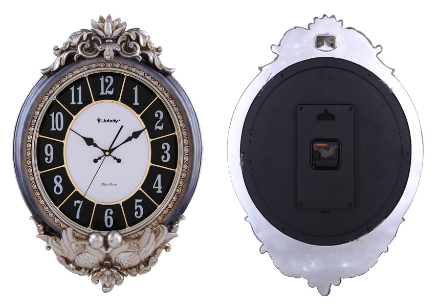 The eternal witness of European royal style advanced resin wall clock2
