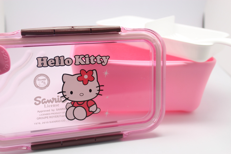 Cartoon plastic lunch box1