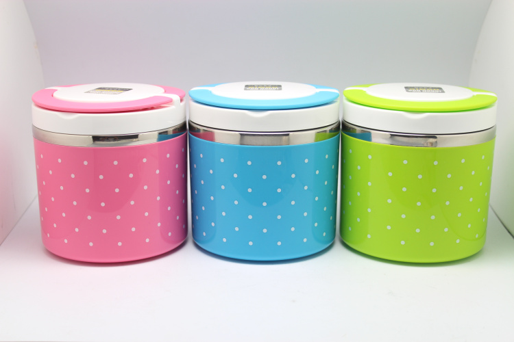 Stainless steel heat preservation lunch box2