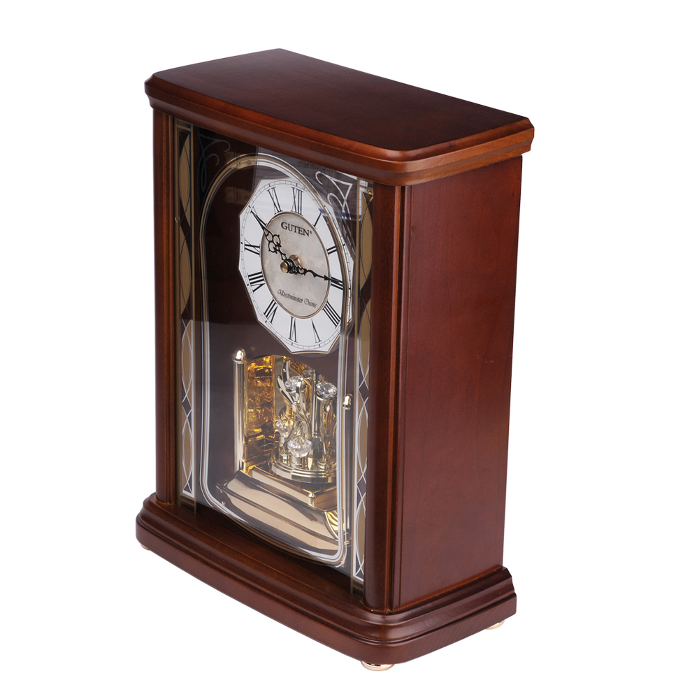 GD405-1 senior wood music twist time be promoted step by step on time clock3