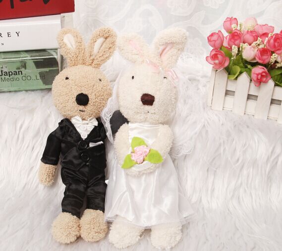 Sweets and sugar rabbit doll wedding dresses lovers1