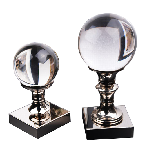 Are high-grade nickel crystal ball ornaments plating color crystal ornaments decorations (metal features Home Furnishing with wooden fee) S1-SN1011